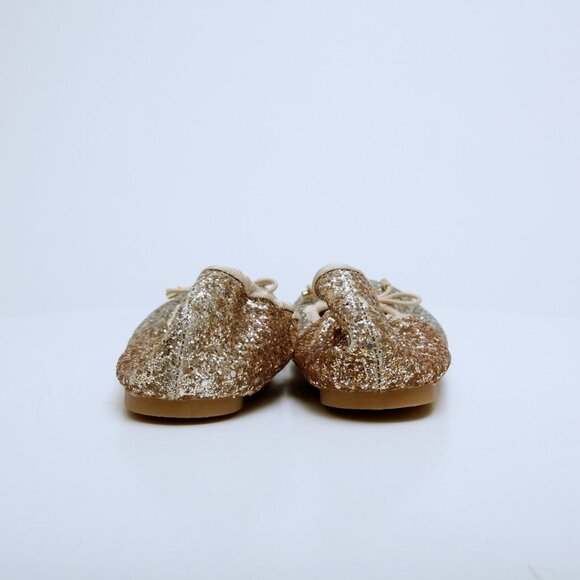NWT Sam Edelman Felicia Gradient Silver Gold Flats - Picture 5 of 12